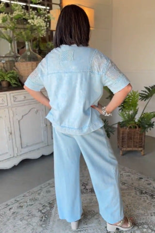 Jasper Top Baby Blue Shirts & Tops J Her