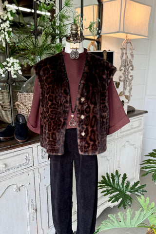 Persuasion Vest Brown Vest Wona Trading