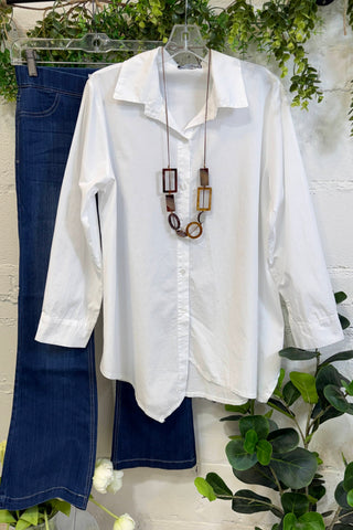 Structured Top White Shirts & Tops Catherine Lillywhite's