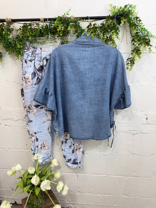 Fairbanks Top Denim by Easel Shirts & Tops Easel