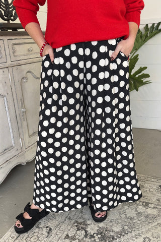 Dottie Pants Black by Umgee Pants Umgee