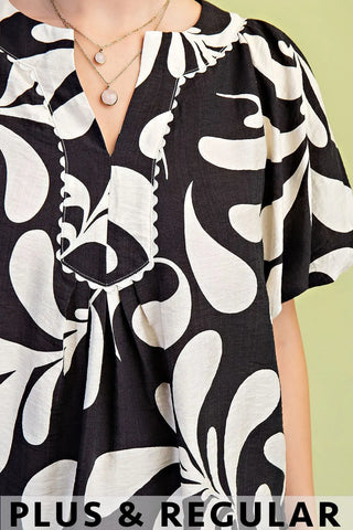 Ellington Top Black Mix Shirts & Tops Gigio
