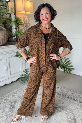 Gianna Top Leopard