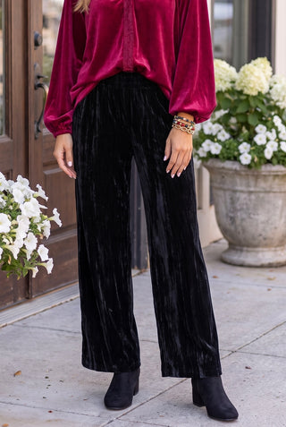 Manor Pants Black by Umgee