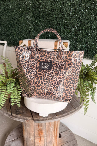 Lulu Mac Leopard Tote