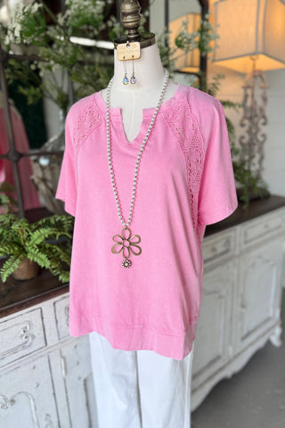 Ashford Top Pink Shirts & Tops Disco