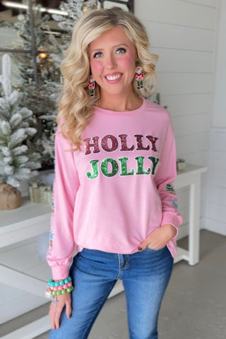 Holly Jolly Top Shirts & Tops Southern Grace/Grace+Emma