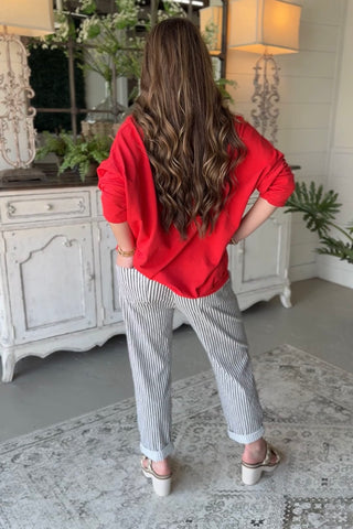 Beach Walk Pants Black Pants OLAA