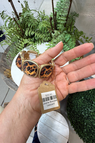 Joanie Bracelet Leopard Bracelets Golden Stella