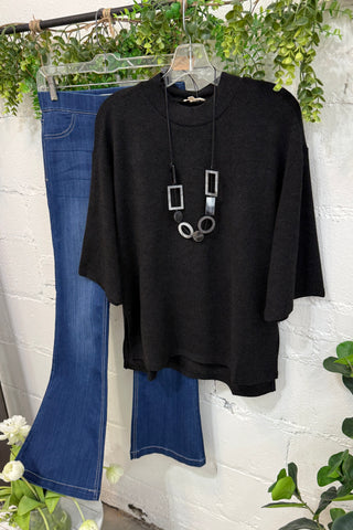 Abbott Sweater Black by Jodifl