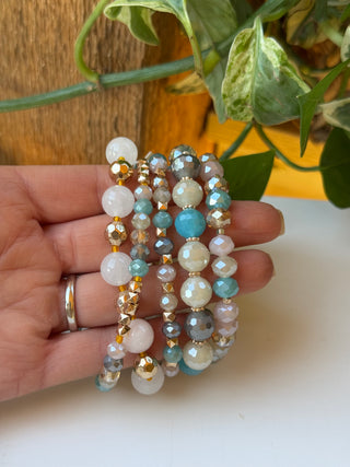 Simply Stunning Bracelet Aqua Mix SM Style