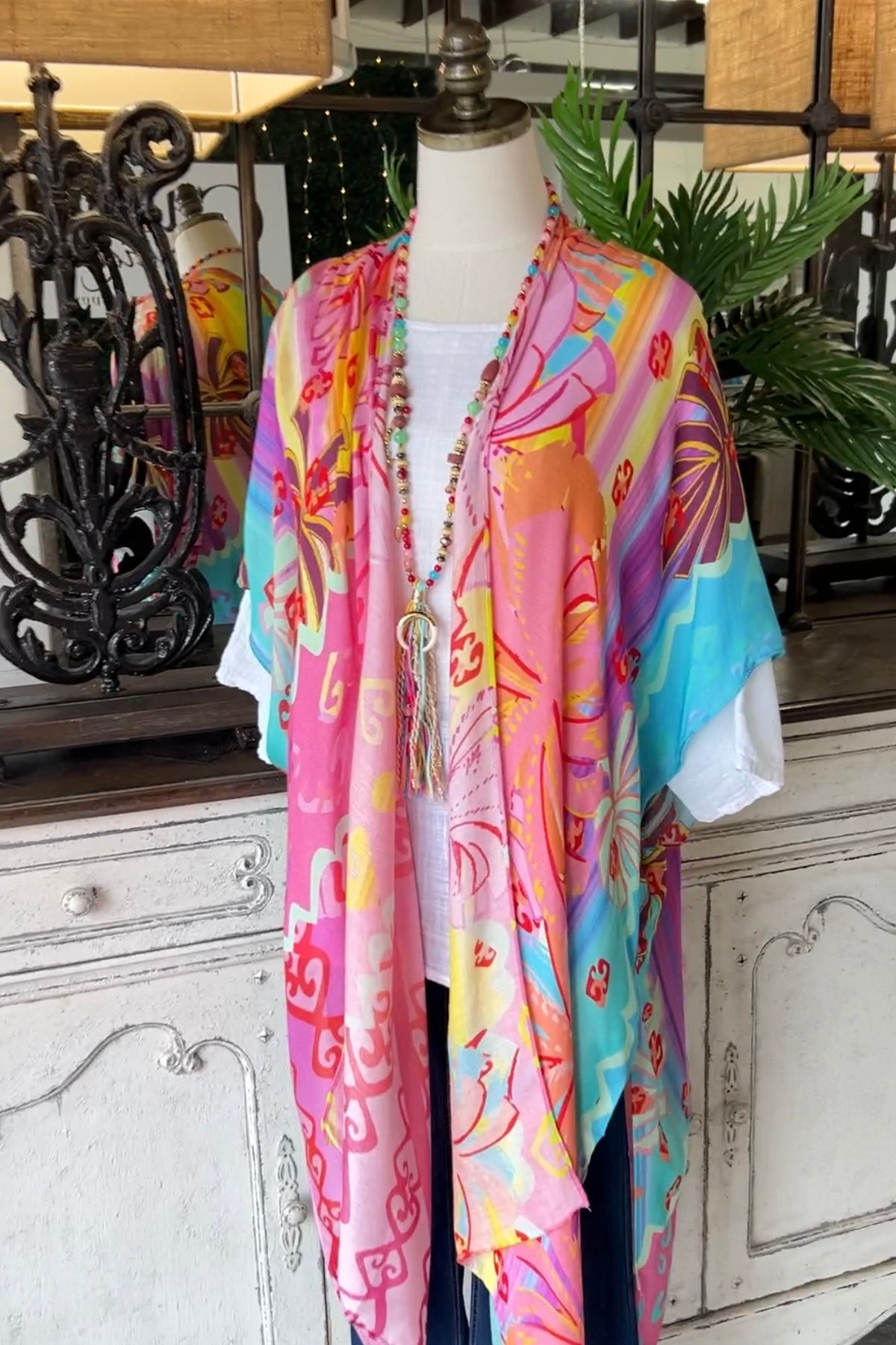 Honolulu Kimono  Ruggine/Carol&#39;s Boutique   