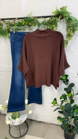 Fowler Sweater Espresso by Umgee