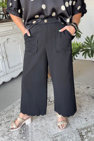 Kayley Jo Pants Black by Jodifl