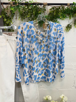 Getaway Sweater Blue Sweater OHLALA