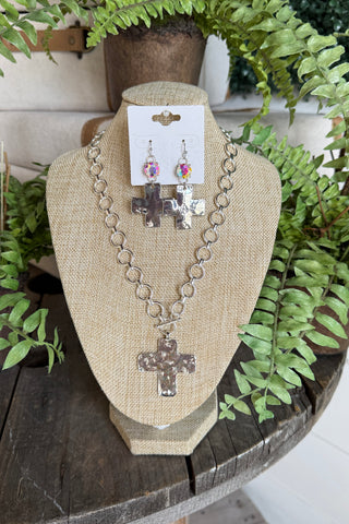 Eternity Necklace Shiny Silver