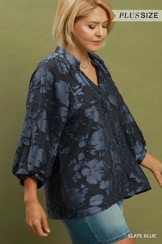 Fetching Top Slate by Umgee Shirts & Tops Umgee