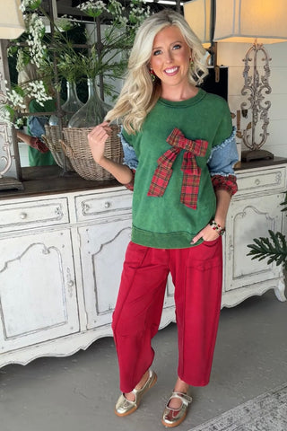 Woodland Pants Dk Red Pants Anniewear