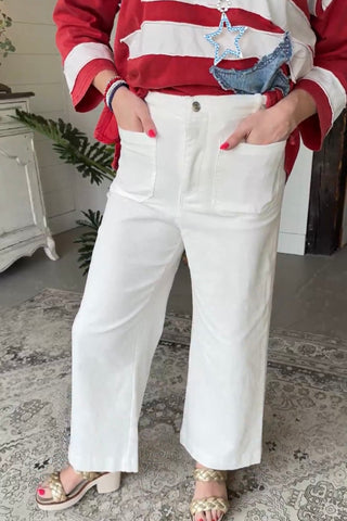 Charlie Pants Off White by Eesome Pants eesome