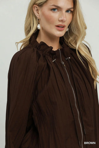 High Life Jacket Brown by Umgee