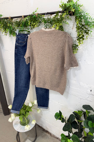 Insights Sweater Latte by Umgee Sweater Umgee