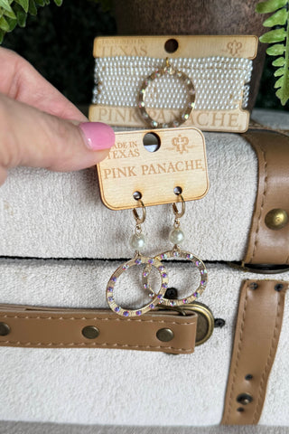 Dothan Bracelet Set White by Pink Panache