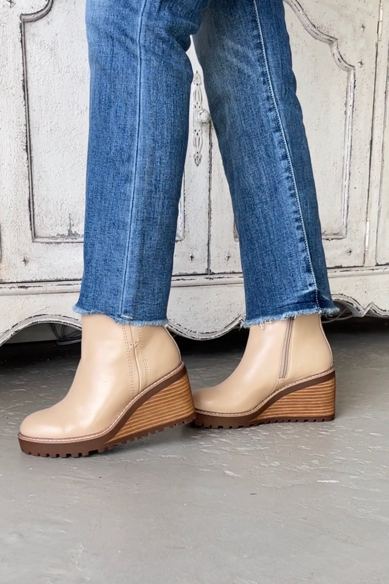 Arten Wedge Ankle Boot