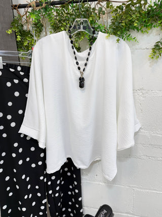 Flawless Top Orange Shirts & Tops Miss Carla