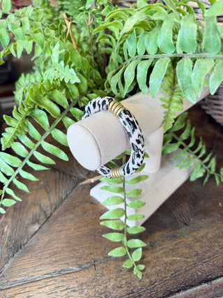 Alluring Bracelet Taupe Leopard Bracelets Avenue T