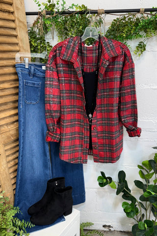 Shining Holiday Jacket Red by Bibi