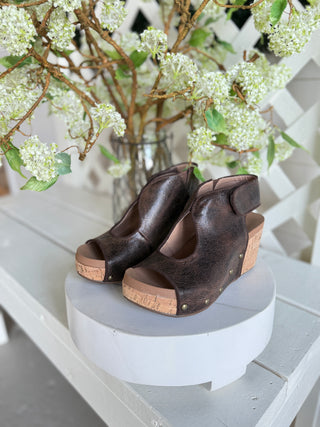 Frisky Espresso Wedges by Corky's Shoes Corky's Footwear