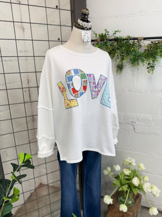 Love Language Grey by Easel Shirts & Tops Easel