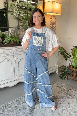 Christina Overalls Denim Overalls Pol Clothing