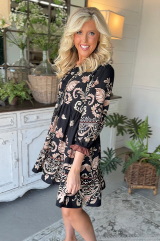 Sandy Dress Black by Umgee Dresses Umgee