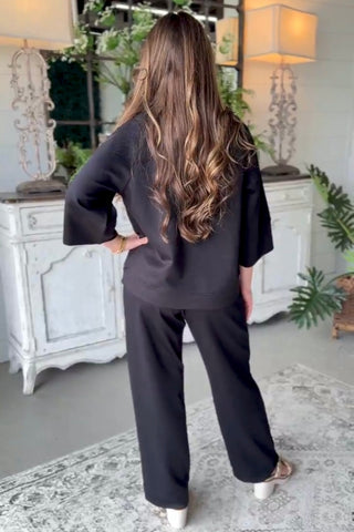 Short Stop Top Black by Umgee Shirts & Tops Umgee