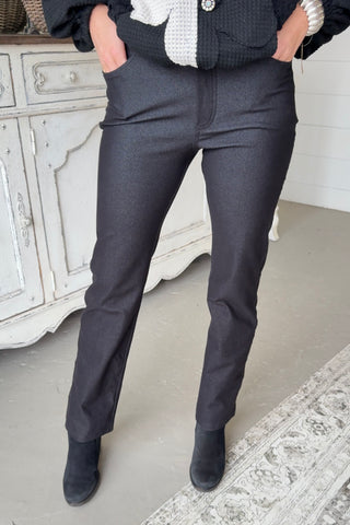 Deception Jeggings Black Leggings Yelete