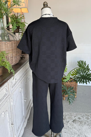 Sheila Pant Set Black