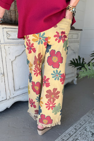 Boho Pants Dijon by Easel Pants Easel