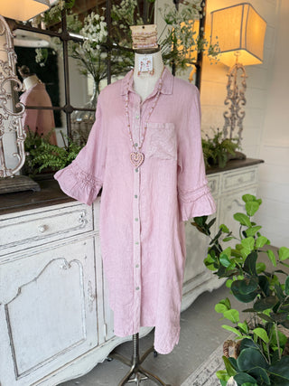 Tabitha Long Dress Blush Dresses Allison