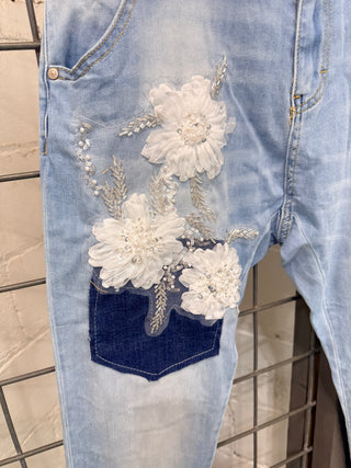 Fancy Pants Lt Denim Jeans Blublu