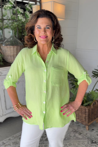 Sweetwater Top Limeade Shirts & Tops Dear Scarlett