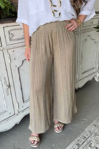 Constance Pants Mocha by POL Clothing Pants Pol Clothing