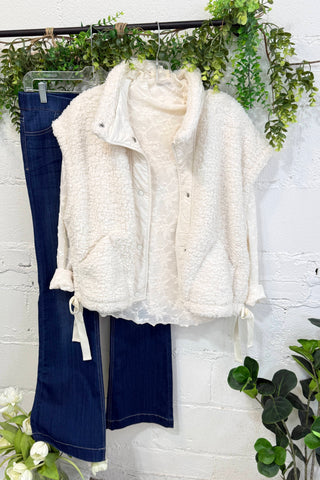 Townsend Vest Ivory Vest Zenana