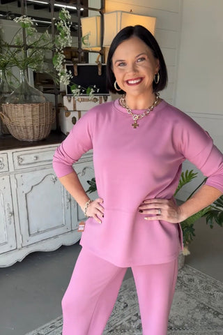Next Level Pant Set Lt Rose
