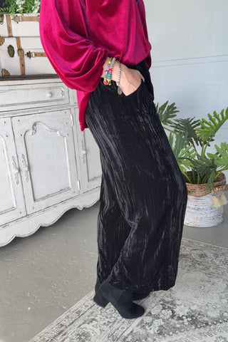 Manor Pants Black by Umgee RESTOCK Soon Pants Umgee