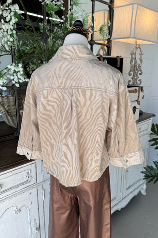 Prima Donna Jacket Taupe Jacket Origami