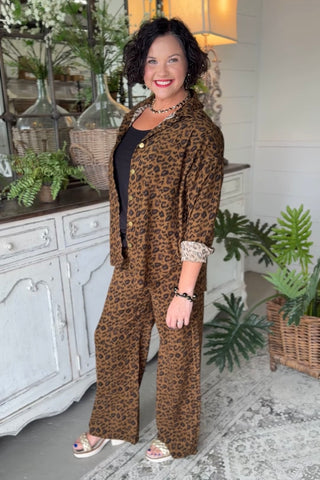 Gianna Top Leopard