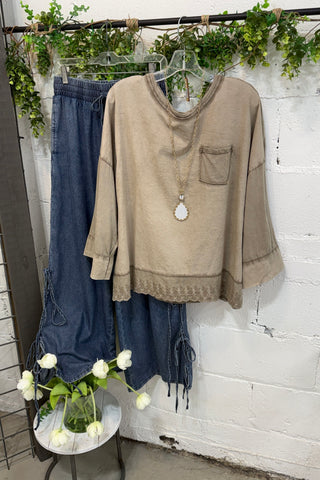 Denisha Top Berry **Ready T Shirts & Tops MuMu
