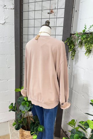 Haven Sweatshirt Blush Taupe Sweatshirt HYFVE
