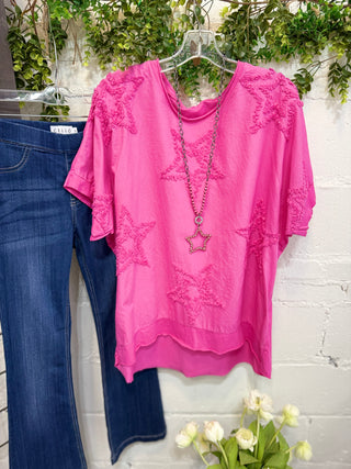Jocelyn Top Blue Shirts & Tops Giada Fashion